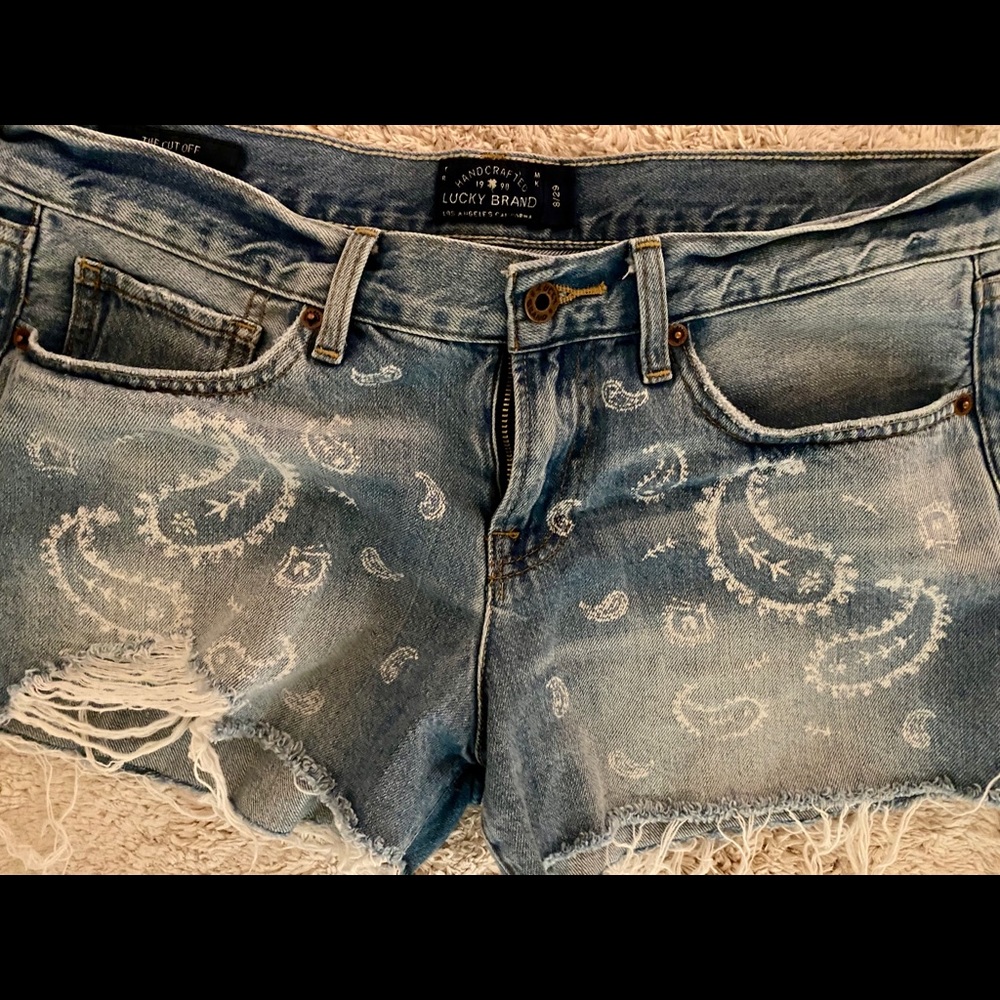 Lucky Brand Jean Shorts, size 8/29